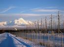 The HAARP antenna field. [Photo courtesy of Chris Fallen, KL3WX]